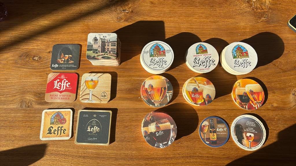 Bierviltjes Leffe, Ophalen of Verzenden, Zo goed als nieuw, Leffe