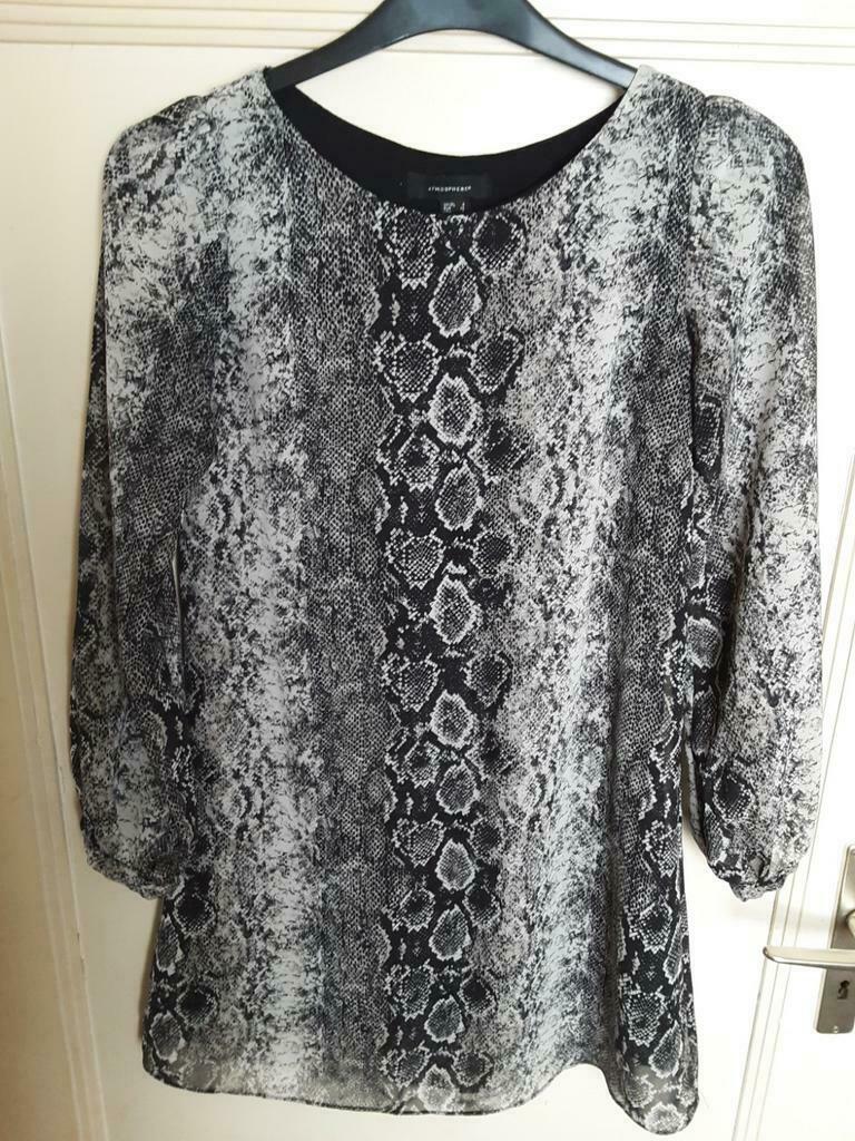 Robe tunique Atmosphère T36, Vêtements | Femmes, Blouses & Tuniques, Porté, Noir, Enlèvement ou Envoi