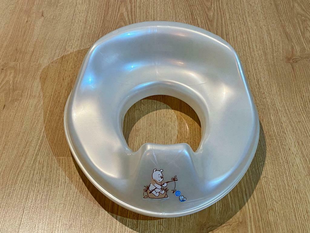 toiletverkleiner Bebejou Winnie the Pooh ( aanpasbaar ), Ophalen of Verzenden, Zo goed als nieuw, Overige typen, Bébé-jou