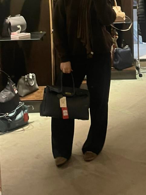 Handtas van Kevim Paris, Handtassen en Accessoires, Tassen | Damestassen, Ophalen of Verzenden, Nieuw, Blauw, Handtas