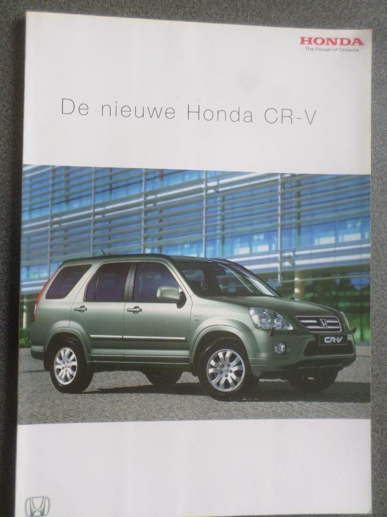 Brochure du nouveau CRV Honda, Livres, Enlèvement ou Envoi, Honda