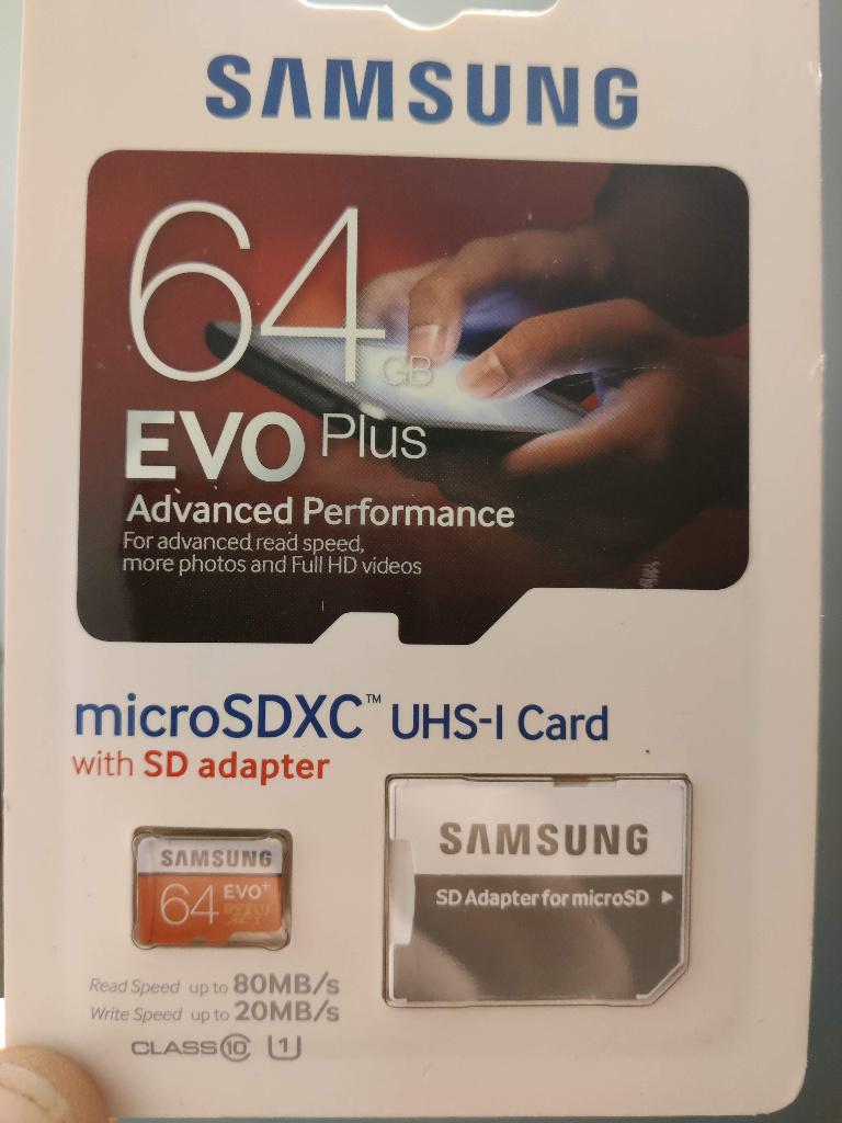 geheugen samsung 64G evo plus, Telecommunicatie, Ophalen, Nieuw, Overige typen, Samsung