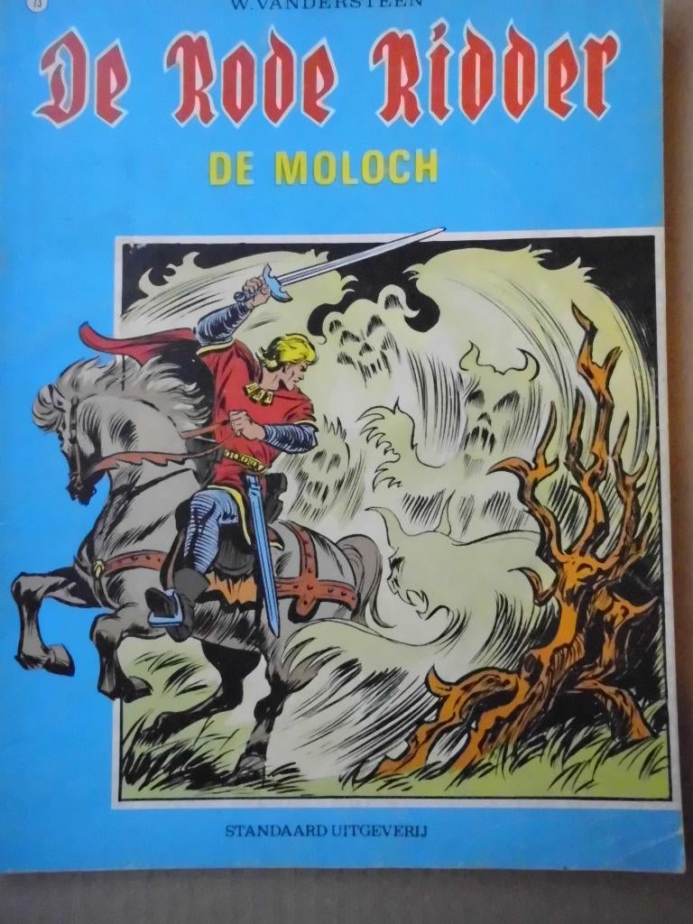 De Rode Ridder - De Moloch, Enlèvement ou Envoi, Une BD, Studio  Vandersteen, Utilisé