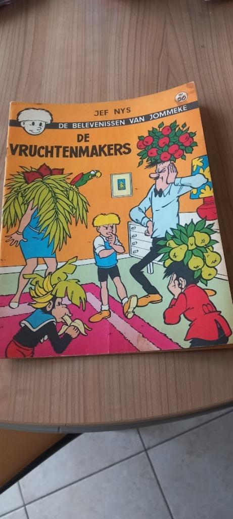 Jommeke. Album nr 56. De Vruchtenmakers. 1 ste druk., Boeken, Eén stripboek, Ophalen of Verzenden, Gelezen, Jef Nys