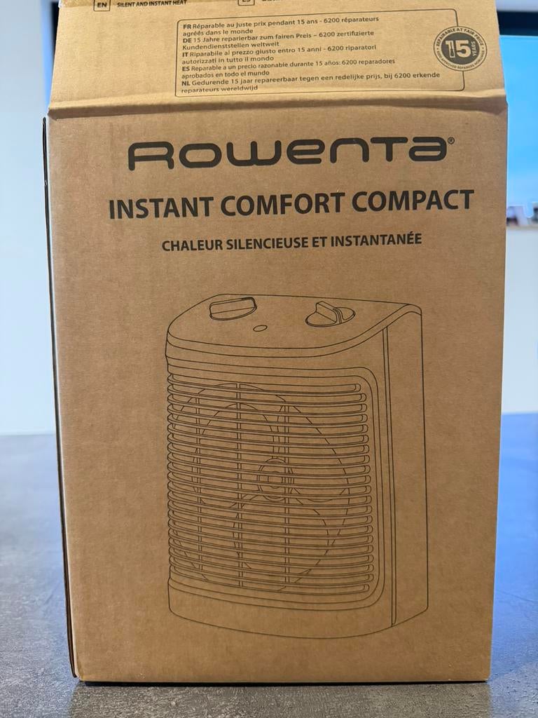 Chauffage d’appoint Rowenta Instant Comfort Compact – SO2320, Enlèvement, Neuf
