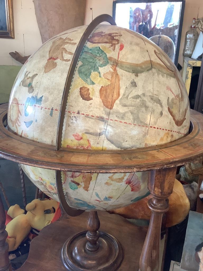 19e eeuwse hemelbol ( sterrenbol), Antiek en Kunst, Curiosa en Brocante, Ophalen