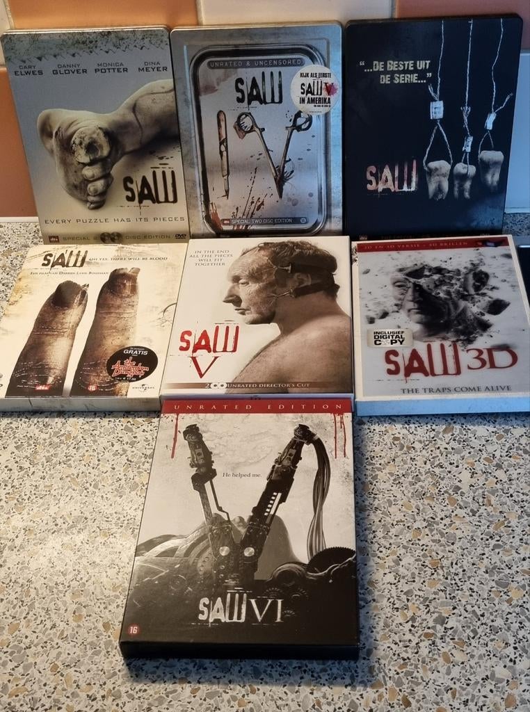 Groot lot horror SAW., Enlèvement ou Envoi, Comme neuf
