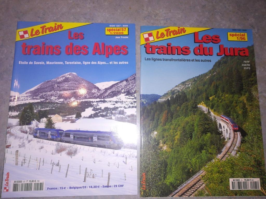 2 Revues Hors series "Le Train" SNCF JURA et ALPES, Hobby & Loisirs créatifs, Trains miniatures | HO, Comme neuf, Livre, Revue ou Catalogue