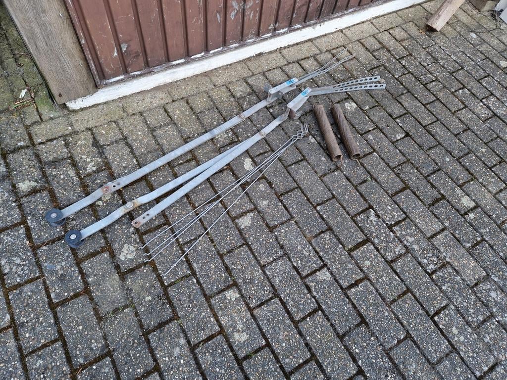 Onderdelen kantelpoort, Doe-het-zelf en Bouw, Ophalen, Gebruikt