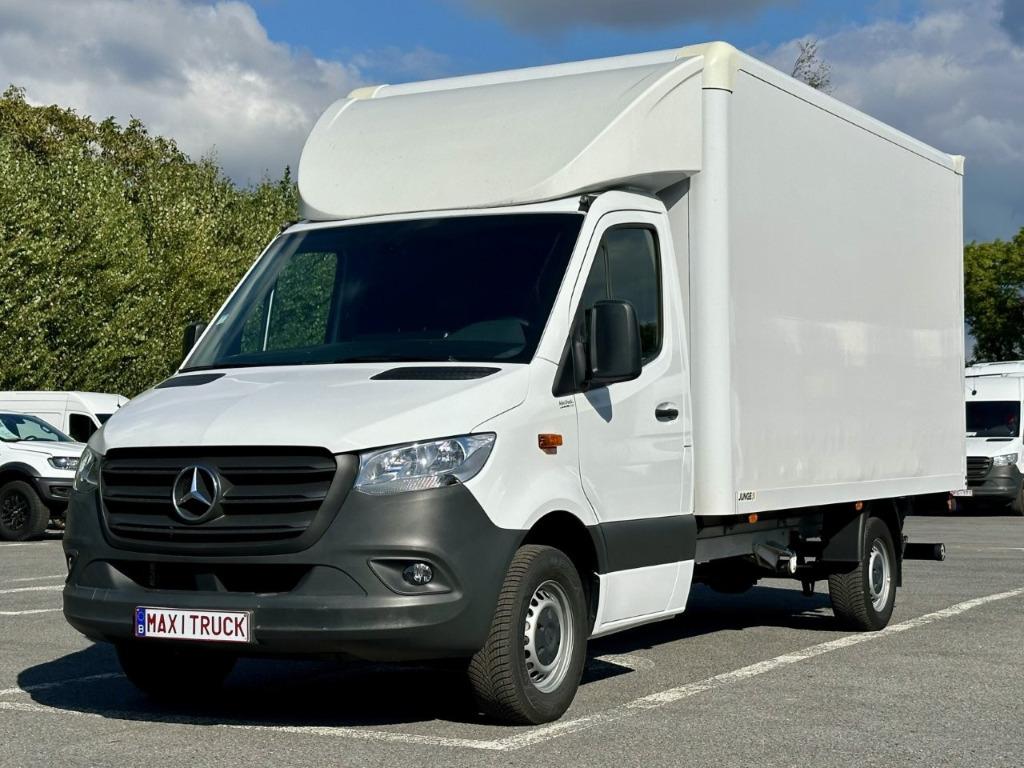 Mercedes Sprinter Meubelbak-41.200€-Leasing 1395€/M-REF 8784, Stof, Euro 6, Wit, Mercedes-Benz