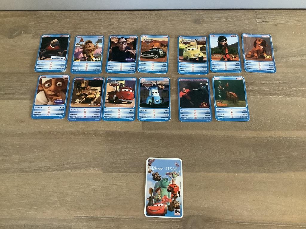 Cartes images d’album Disney Pixar Delhaize, Collections, Autres supermarchés, Enlèvement ou Envoi