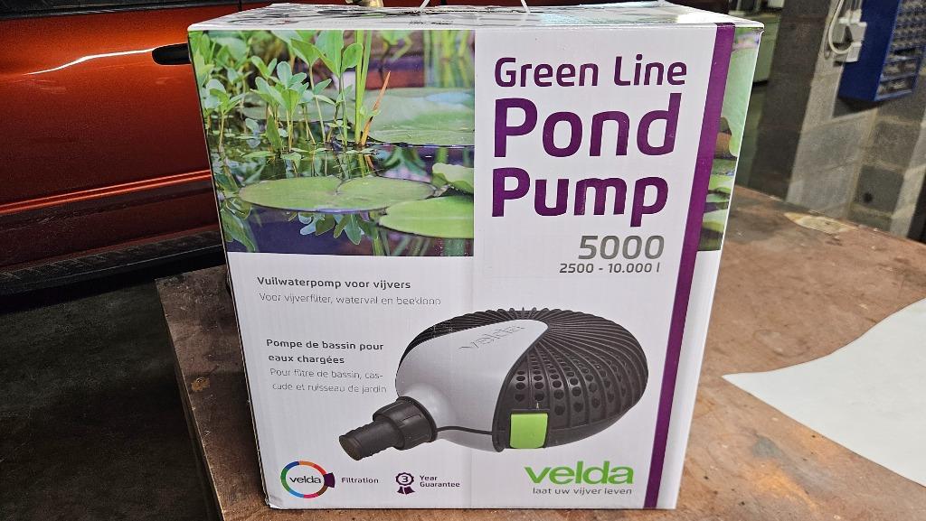 Velda vijverpomp 5000l/u, Ophalen, Nieuw, Vijverpomp