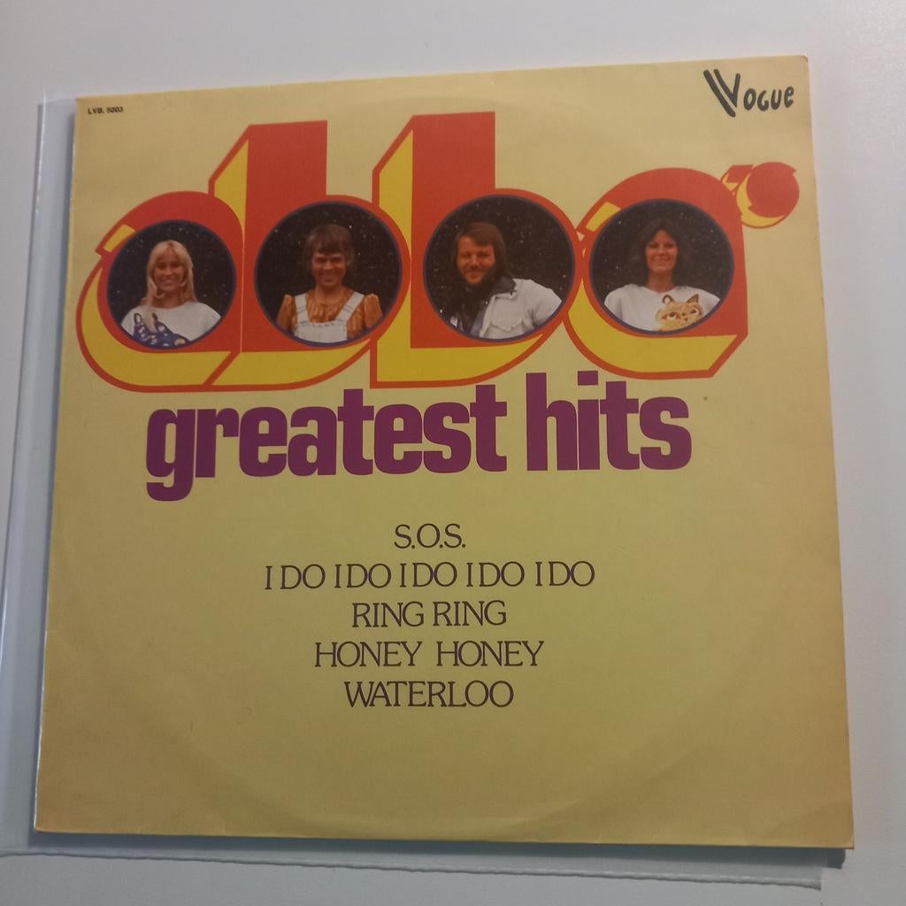 ABBA's greatest hits vinyl origineel 1975, Ophalen of Verzenden, Zo goed als nieuw