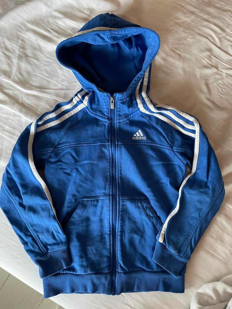 Trainingsvest Adidas maat 128, Ophalen of Verzenden, Zo goed als nieuw