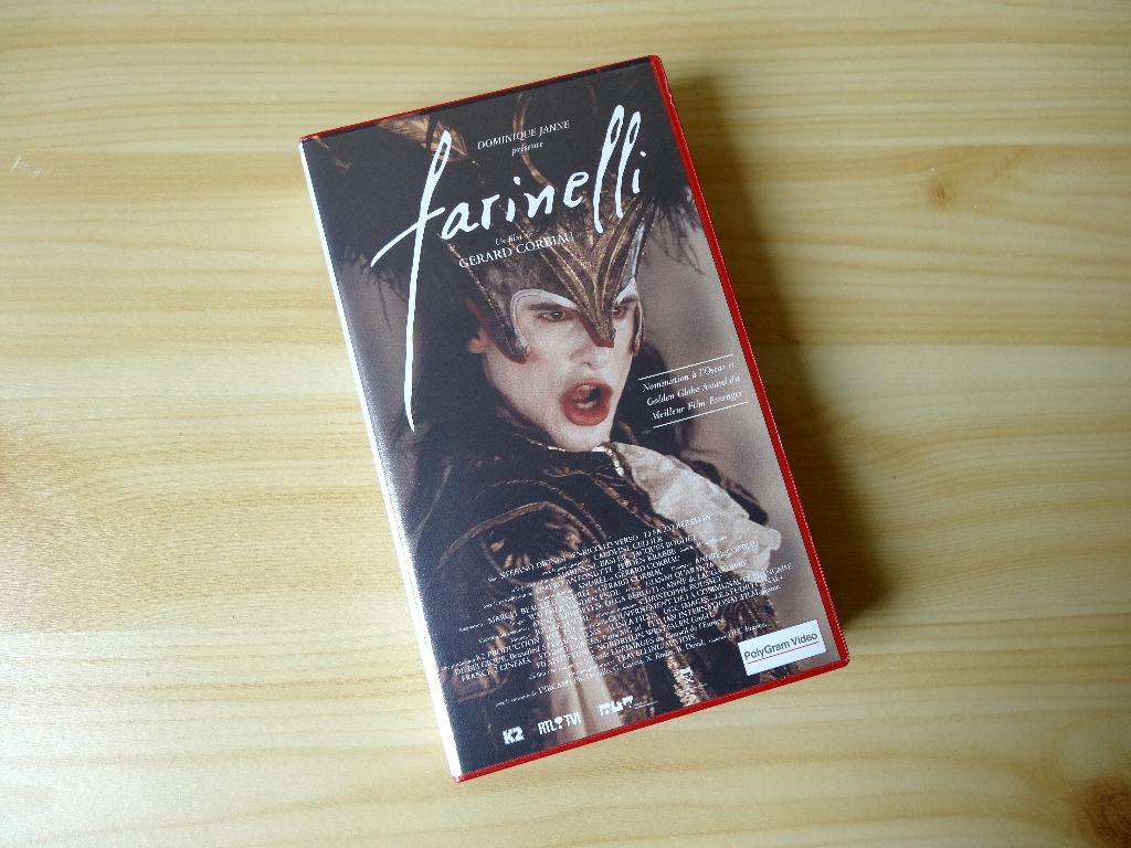 Farinelli (1995) VHS Film Comédie dramatique Drame Musical, CD & DVD, VHS | Film, À partir de 12 ans, Enlèvement, Utilisé, Drame