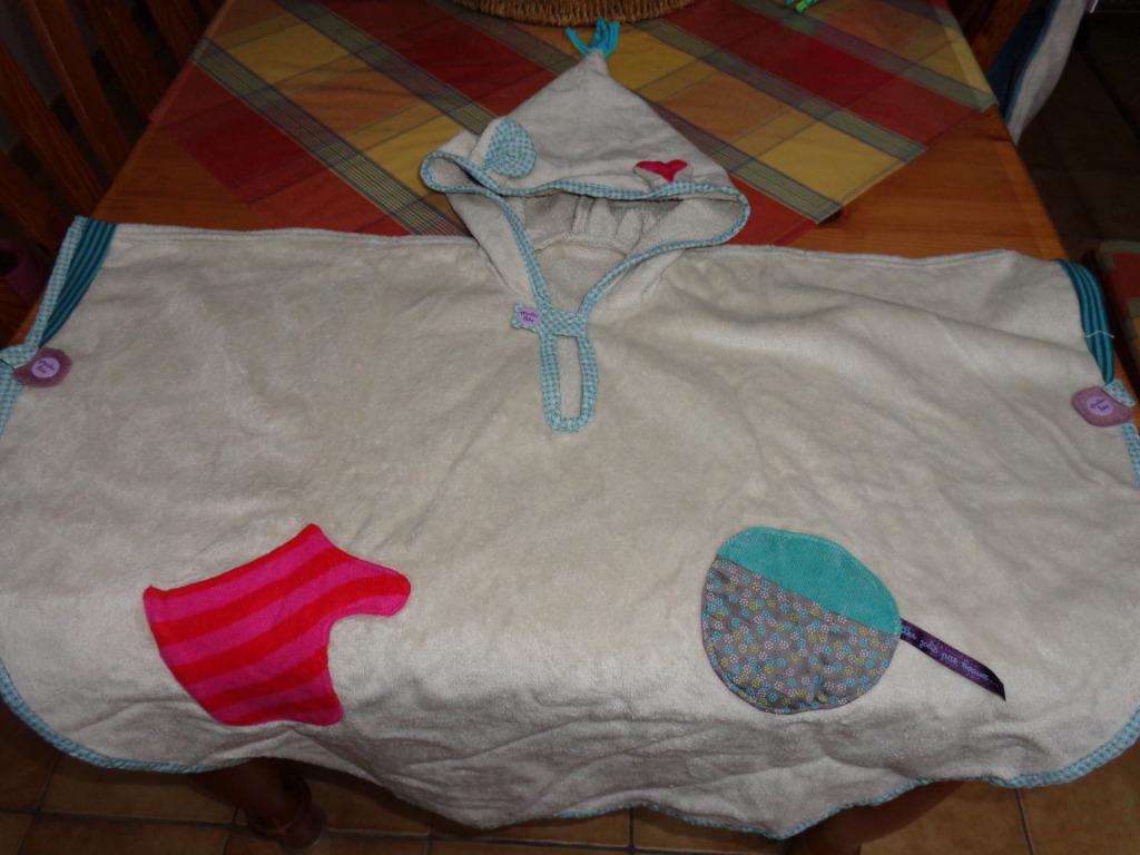 cape de bain Moulin Roty - Les jolis pas Beaux NEUVE, Ophalen of Verzenden, Nieuw, Overige typen, Overige merken