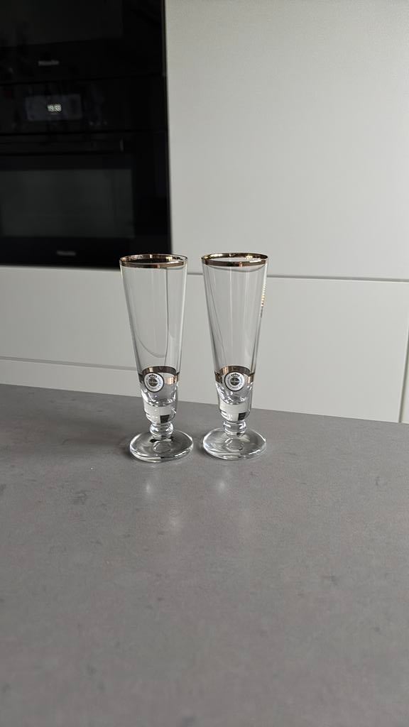 Warsteiner proefglaasjes 0,40ml, Verzamelen, Ophalen of Verzenden, Zo goed als nieuw