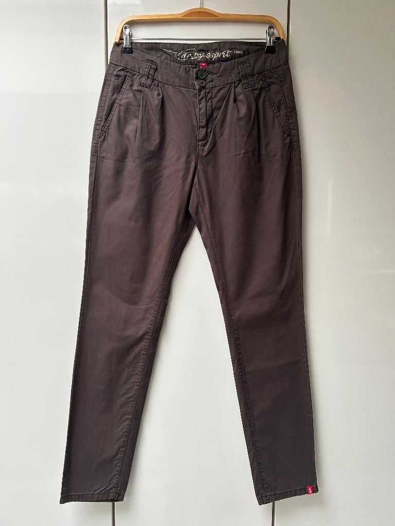 Pantalon chino marron edc by Esprit - Taille 32 *, Vêtements | Femmes, Enlèvement ou Envoi, Comme neuf, Brun, Longs