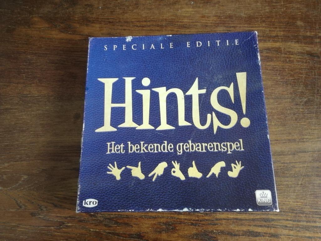 Hints!  Versie Nederland, Hobby en Vrije tijd, Gezelschapsspellen | Overige, Gebruikt, Ophalen of Verzenden