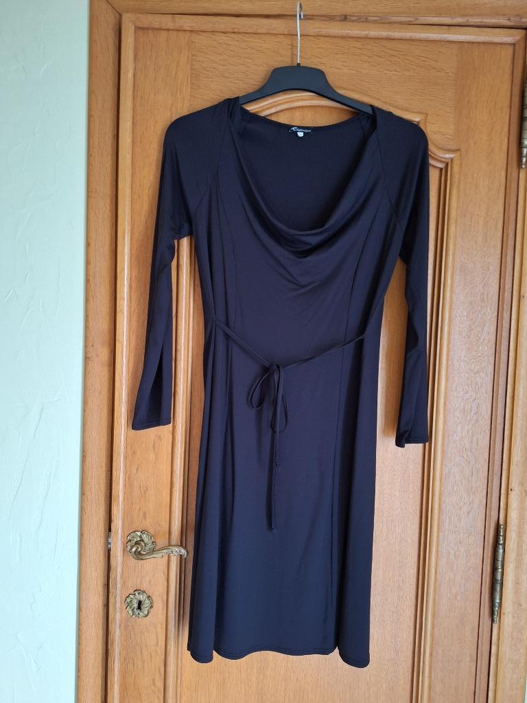 Robe noire "Rhétorique" - taille 40/42, Neuf, Taille 38/40 (M), Longueur genou, Noir