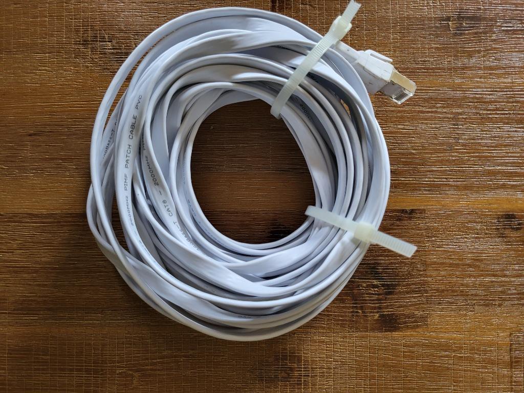Cable ethernet 10 m., Ophalen of Verzenden