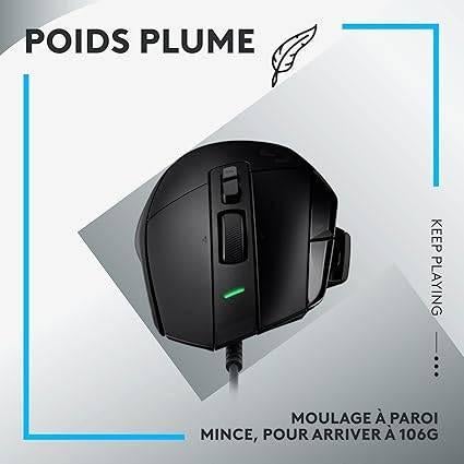 Logitech G 502 | Souris de jeu filaire | LIVRAISON GRATUITE, Neuf, Souris, -, Logitech
