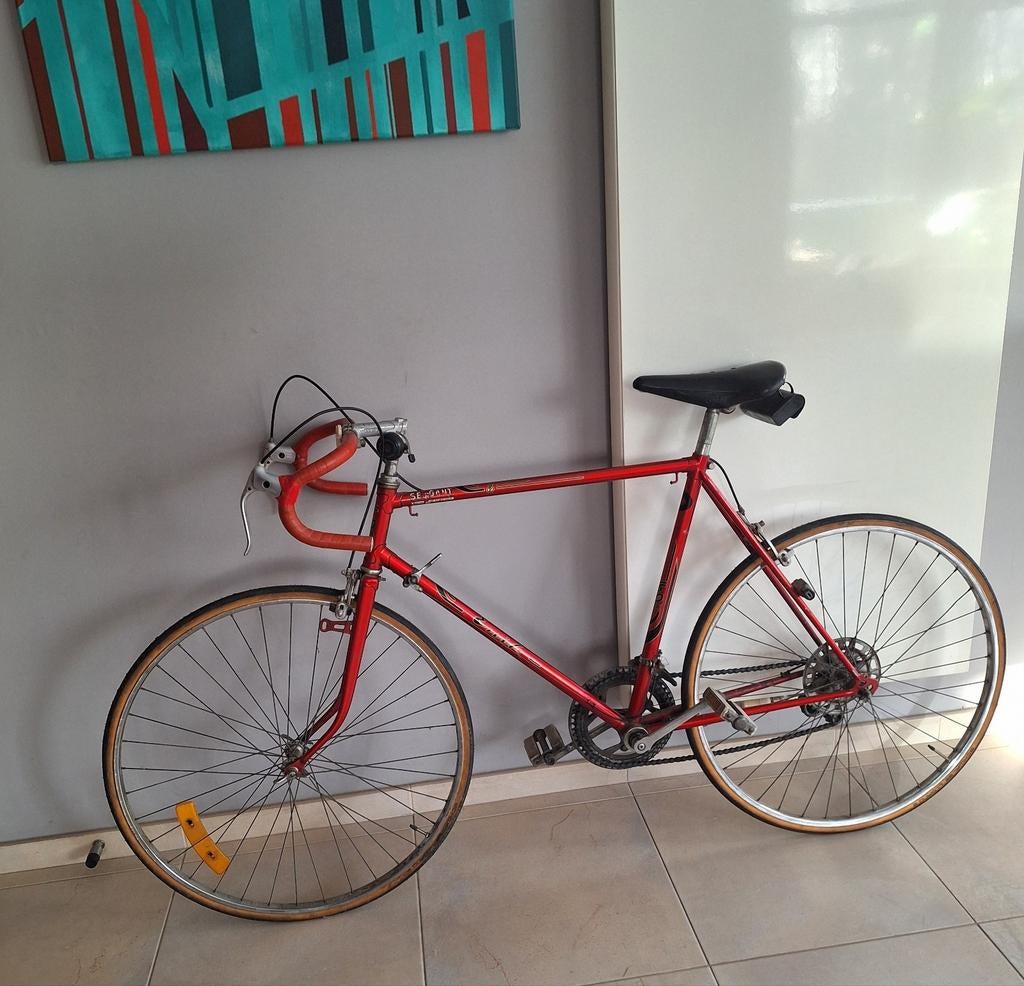 Enik retro koersfiets Sergant Aalst, Fietsen en Brommers, Minder dan 10 versnellingen, Gebruikt, Heren, 65 cm of meer