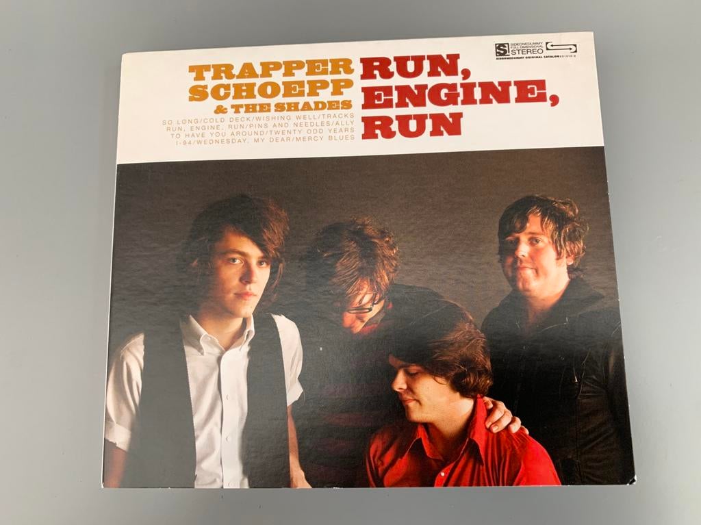CD Trapper Schoepp - Run, Engine, Run, Ophalen, Zo goed als nieuw