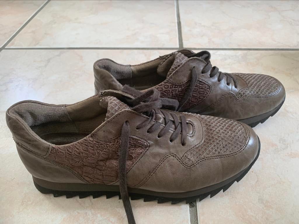 Stevige schoenen Gabor 6(391/2) bruin kwaliteitsleer, Ophalen of Verzenden