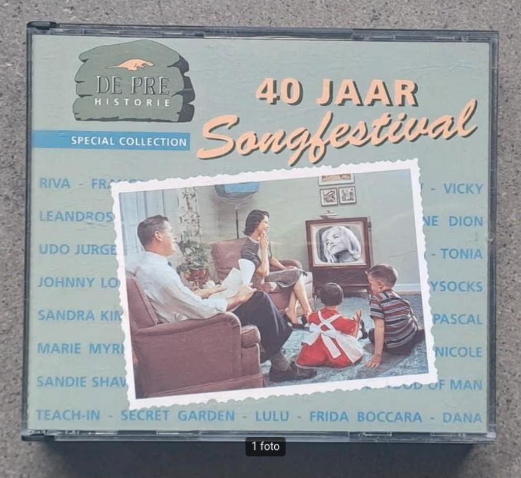 De Pre Historie - 40 Jaar Songfestival (2 cd), Enlèvement ou Envoi