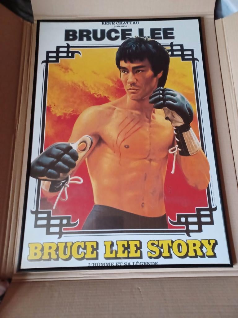 Bruce Lee filmposter, Enlèvement ou Envoi, Neuf