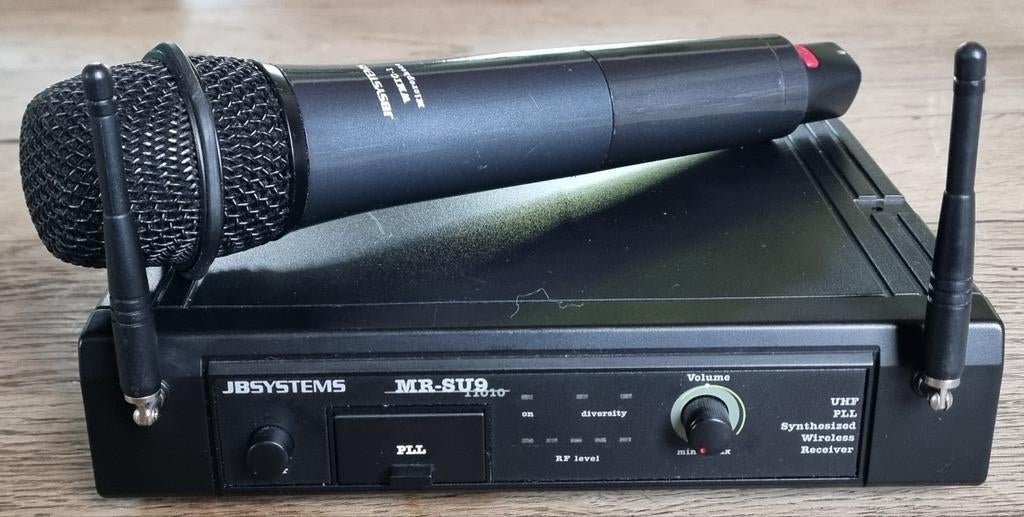 JB SYSTEMS MR-SU9 micro/karaoke systeem, Ophalen, Gebruikt, Zangmicrofoon, Draadloos