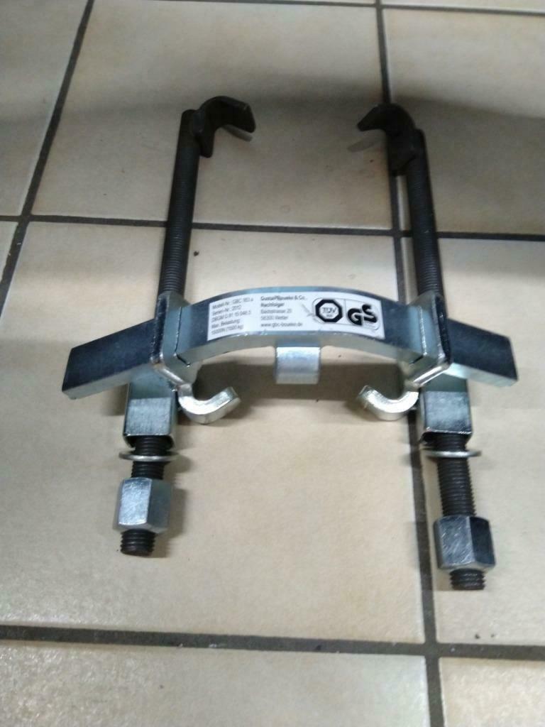 TE HUUR GEREEDSCHAP VEERSPANNER MCPHERSON, Auto diversen, Autogereedschap, Zo goed als nieuw, Ophalen