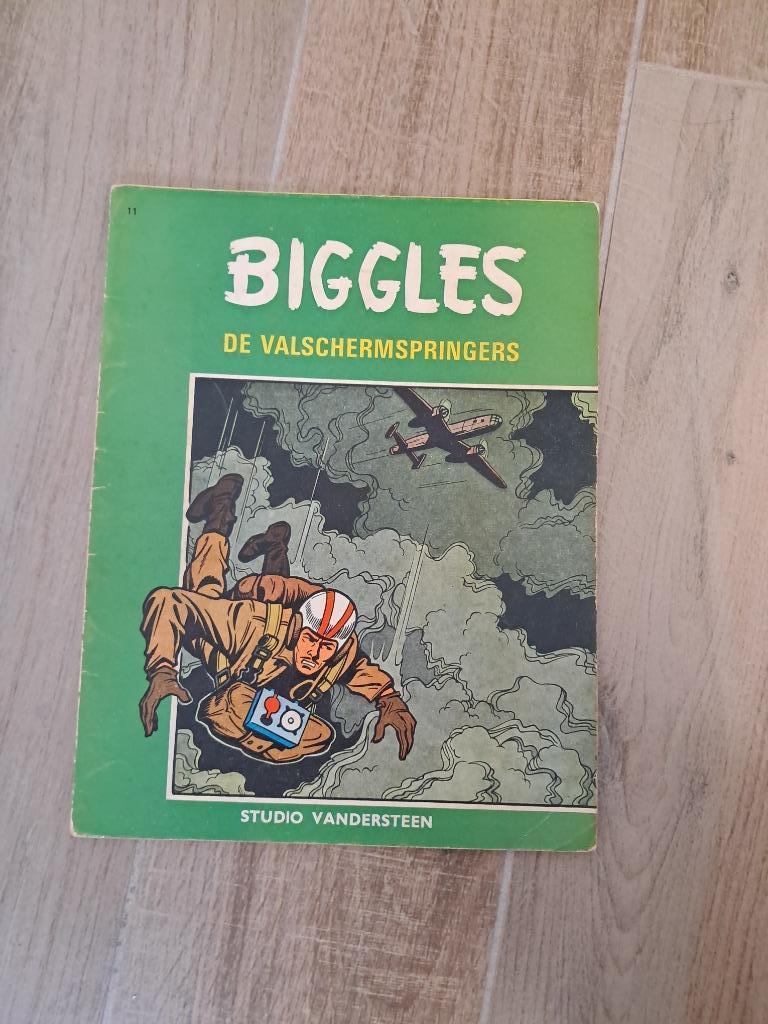 BIGGLES" De valschermspringers ", Enlèvement ou Envoi, Utilisé, Studio  Vandersteen