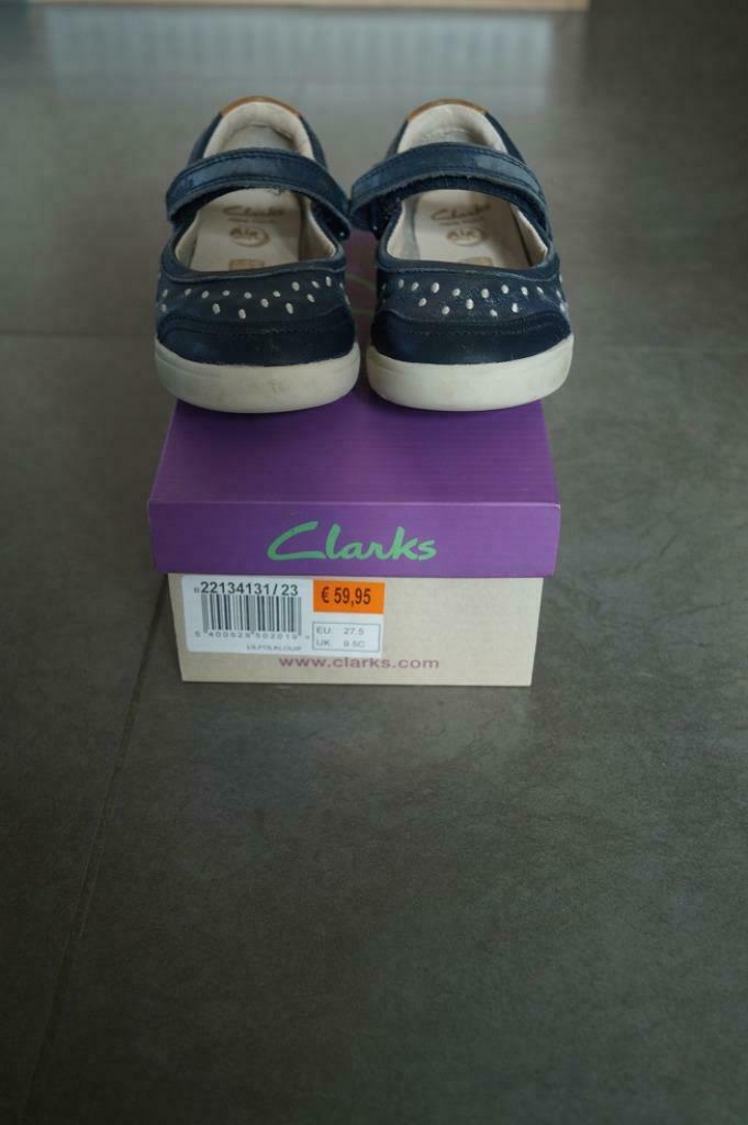 mooie schoentjes Clarks maat 27,5, Gebruikt, Meisje, Clarks, Schoenen