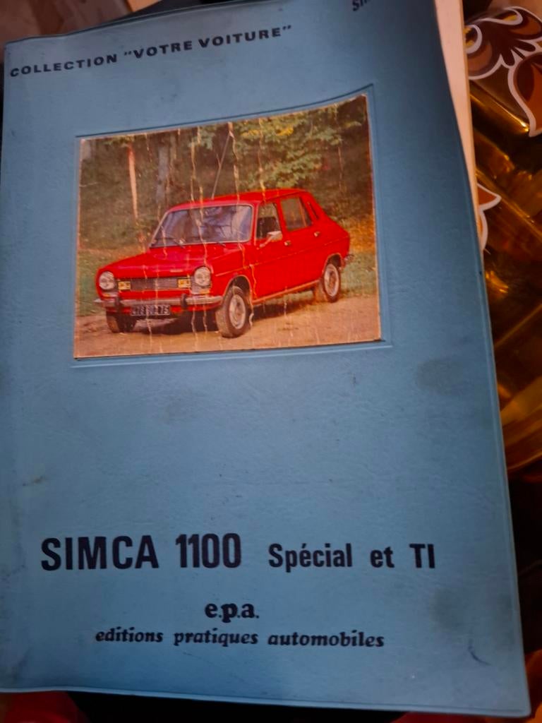 Simca 1100 en t1 boek, Ophalen of Verzenden, Gelezen, Overige merken, Votre voiture