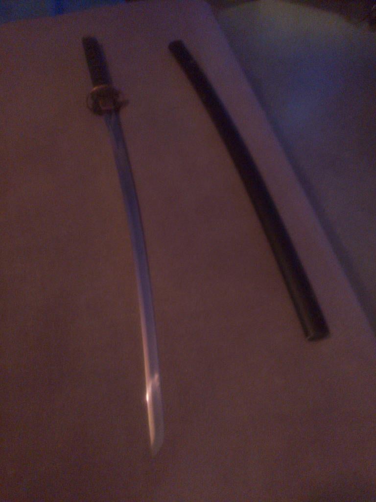 Samurai zwaard, Ophalen