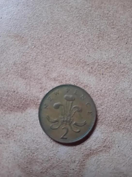 Pièce de 2 pence Reine Elizabeth 1978, Monnaie en vrac