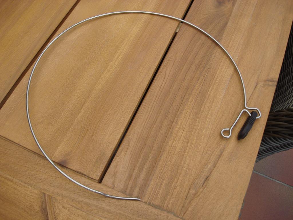 Anneau inox chasse sous-marine diamètre 30 cm, Enlèvement ou Envoi, Comme neuf, Autre