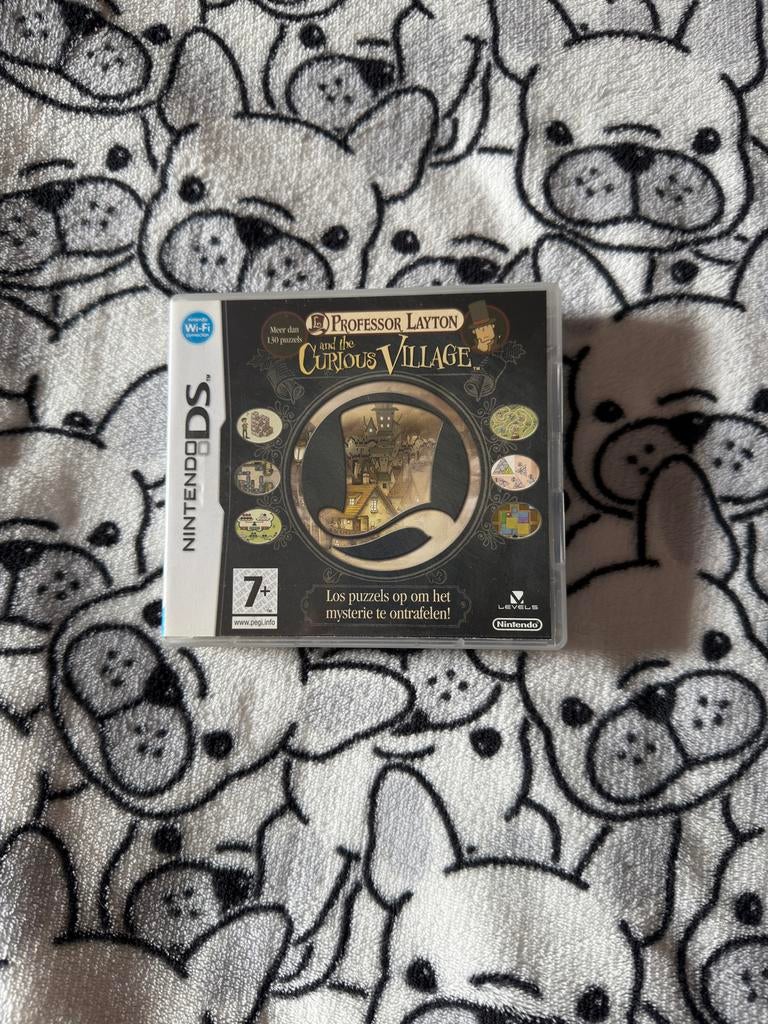 Professor layton and the curious village (nintendo ds), Puzzel en Educatief, 1 speler, Ophalen of Verzenden, Zo goed als nieuw