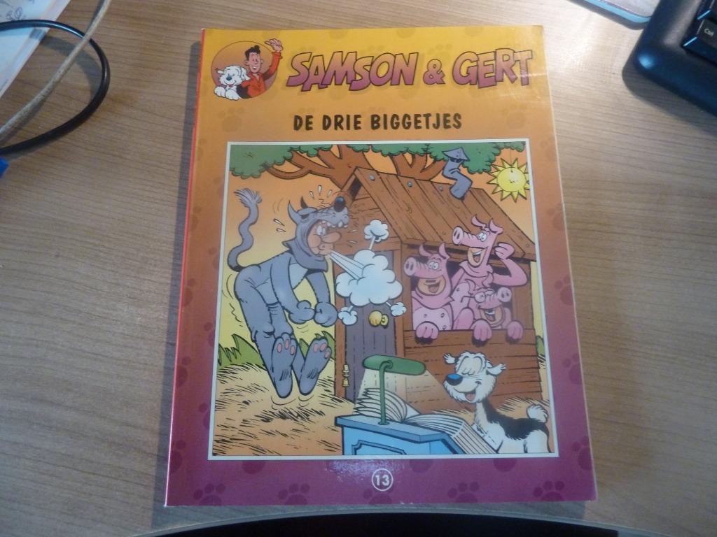 Samson & Gert De drie biggetjes, Boeken, Eén stripboek, Ophalen of Verzenden, Gelezen, D. Verbiest G.Verhulst