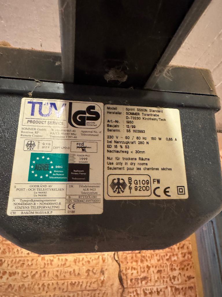 Poortsystemen, Ophalen, Gebruikt
