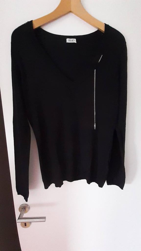 Liu Jo fijn gebreide trui – size L – NIEUW, Kleding | Dames, Verzenden, Liu Jo, Zwart, Maat 42/44 (L)
