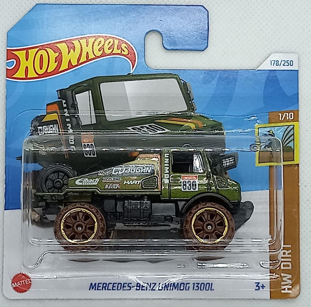 Hotwheels Mercedes-Benz Unimog 1300L, Enlèvement ou Envoi, Neuf, Bus ou Camion