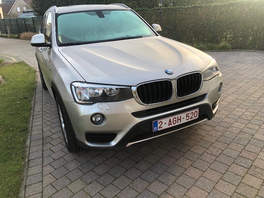 Bmw X3  18D  bj 2015  goed onderhouden, Leder en Stof, 5 deurs, Particulier, SUV of Terreinwagen