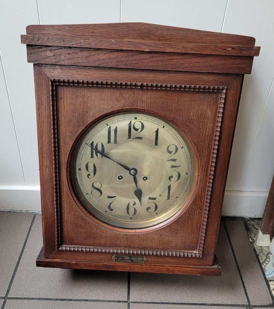 Oude klok uit Brugge, Antiquités & Art, Antiquités | Horloges, Enlèvement
