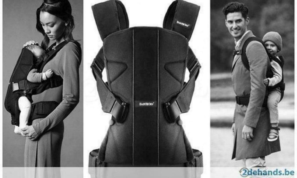 DRAAGZAK BABYBJORN ONE BLACK, Enlèvement ou Envoi, Neuf, Ventre ou Dos, Porte-bébé