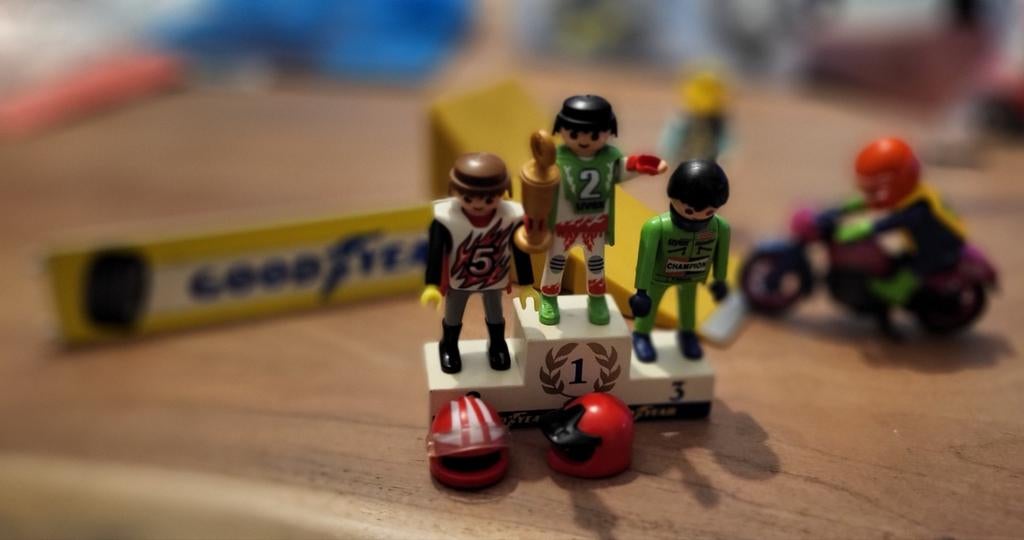 Playmobil moto met scans en overwining, Kinderen en Baby's, Speelgoed | Playmobil, Ophalen, Zo goed als nieuw