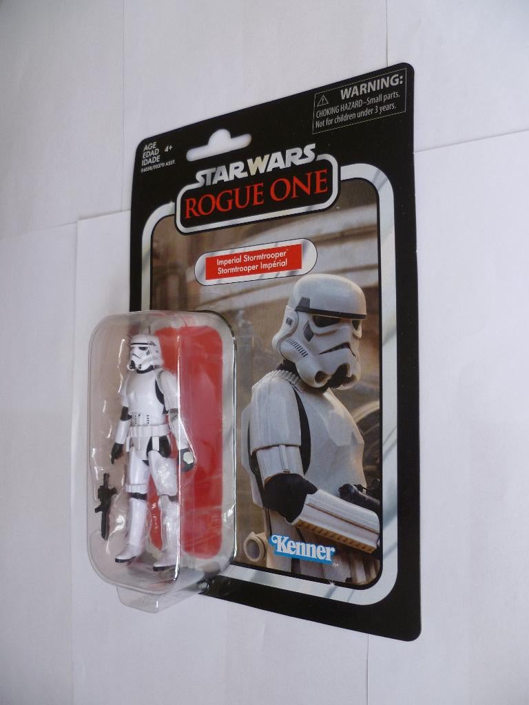STARWARS VINTAGE COL ROQUE ONE VC140"IMPERIAL STORMTROOPER", Verzamelen, Ophalen of Verzenden, Zo goed als nieuw, Actiefiguurtje