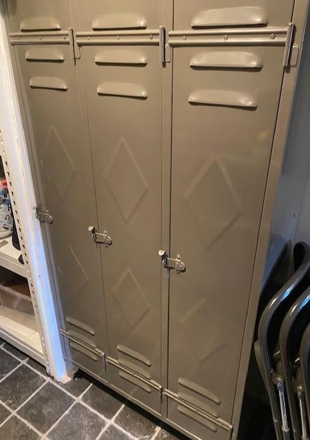 METALEN LOCKER, Ophalen, Gebruikt, Modern industrieel